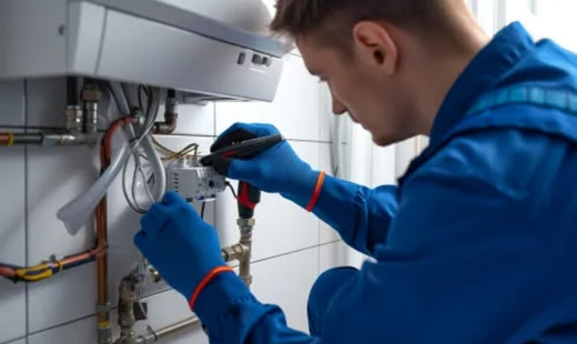 What happens when one heat pump fails in a shared water loop?